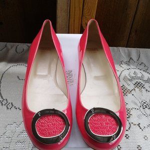 Frances Valentine New York Hot Pink Flats as 10